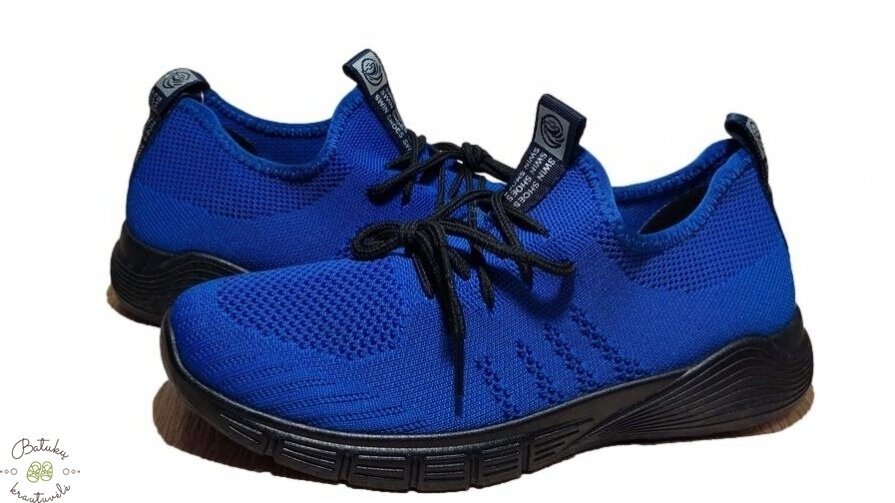 SWIN SHOES mėlyni tekstiliniai kedukai (36-41) 1