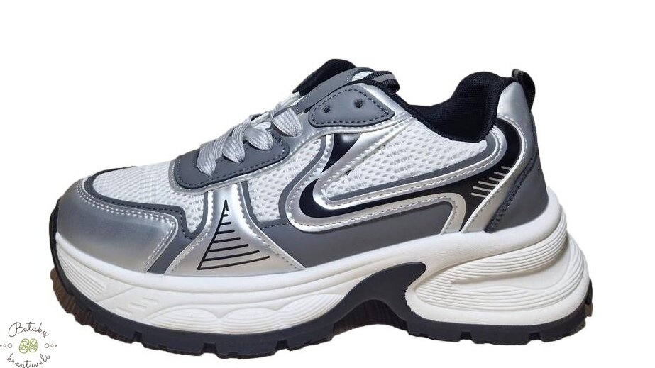 SWIN SHOES platforminiai kedai (36-41) Silver 2