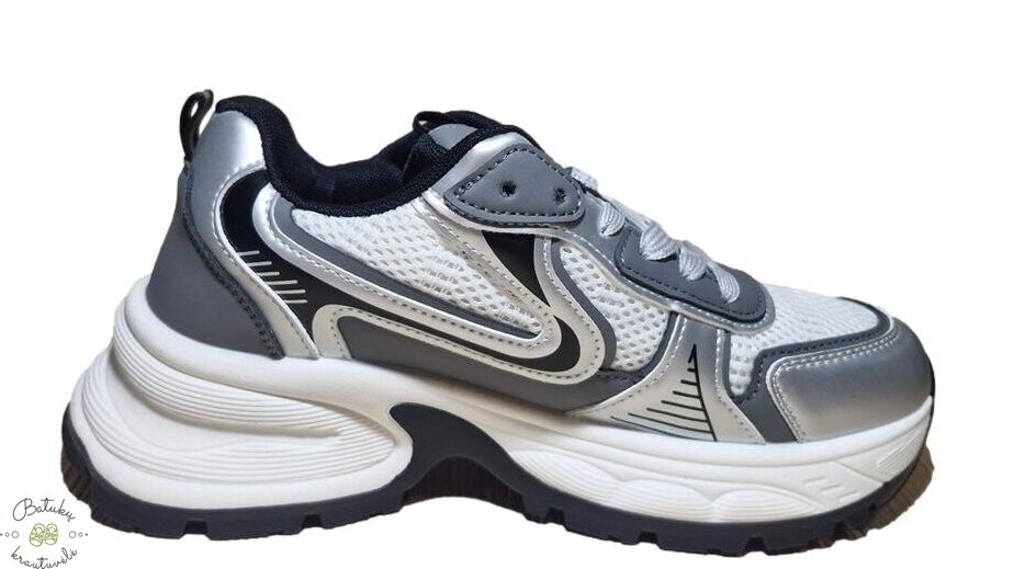 SWIN SHOES platforminiai kedai (36-41) Silver 3