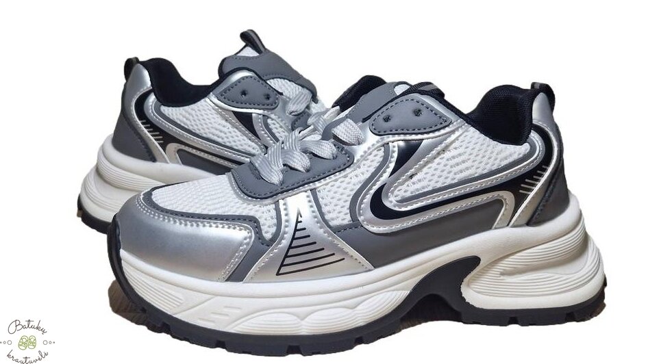SWIN SHOES platforminiai kedai (36-41) Silver 1