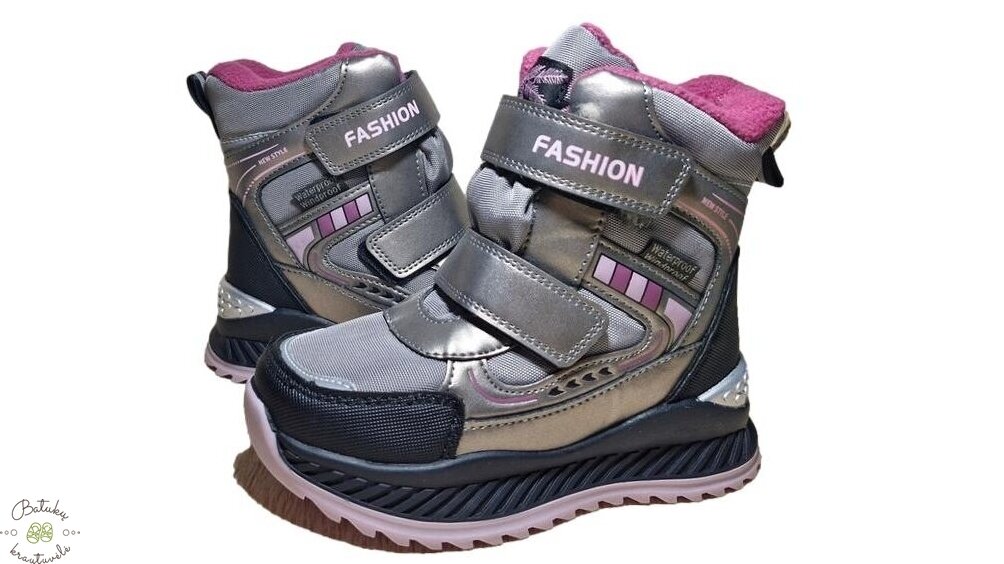 Tom.m sniego batai "FASHION" (27-32) Brown 1 Tom.m sniego batai "FASHION" (27-32) Brown 1