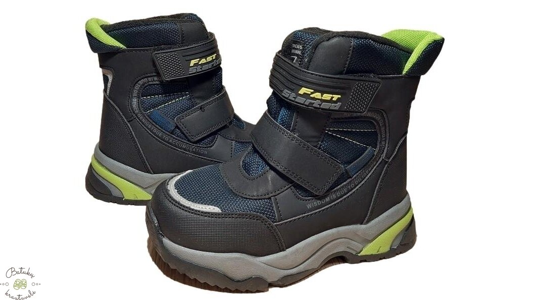 Tom.m sniego batai "Fast" (28-33) Blue 1