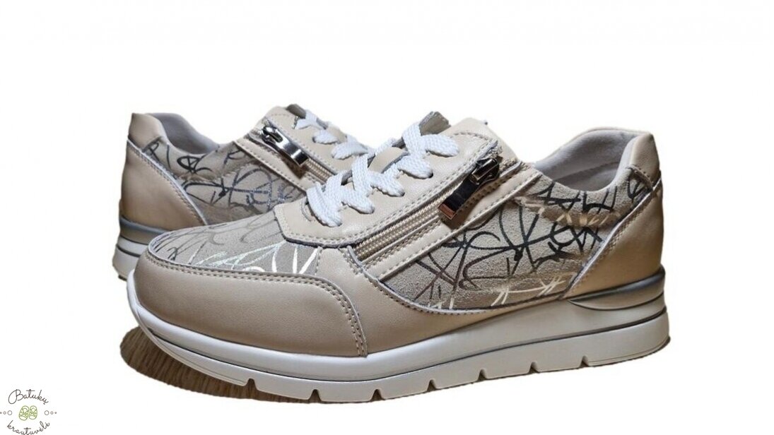 TOPWAY moteriški odiniai laisvalaikio batai (36-41) Beige 1 TOPWAY moteriški odiniai laisvalaikio batai (36-41) Beige 1