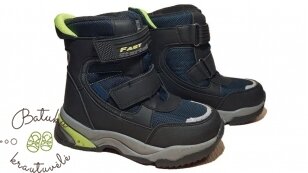 Tom.m sniego batai "Fast" (28-33) Blue Tom.m sniego batai "Fast" (28-33) Blue