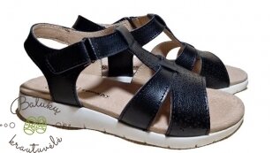 TOPWAY moteriškos odinės basutės (36-41) Black TOPWAY moteriškos odinės basutės (36-41) Black