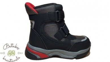 Tom.m sniego batai "Fast" (28-33) Grey 3 Tom.m sniego batai "Fast" (28-33) Grey 3