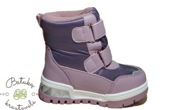 Tom.m sniego batai su mergaite (23-28) L. Purple 3 Tom.m sniego batai su mergaite (23-28) L. Purple 3