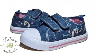 Tom.m sportbatukai su poniu (25-30) Blue 1 Tom.m sportbatukai su poniu (25-30) Blue 1