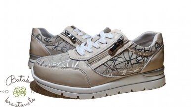 TOPWAY moteriški odiniai laisvalaikio batai (36-41) Beige 1 TOPWAY moteriški odiniai laisvalaikio batai (36-41) Beige 1