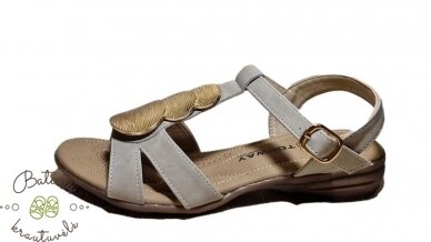 TOPWAY moteriškos basutės (36-41) Beige 2