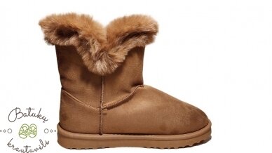 TOPWAY žieminiai batai  (36-41) Camel 3
