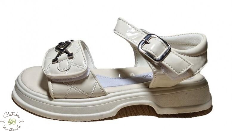 Tom.m atviros basutės (29-34) Beige 2 Tom.m atviros basutės (29-34) Beige 2