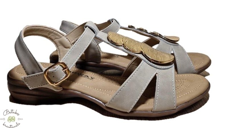 TOPWAY moteriškos basutės (36-41) Beige