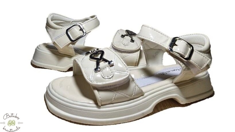 Tom.m atviros basutės (29-34) Beige 1 Tom.m atviros basutės (29-34) Beige 1