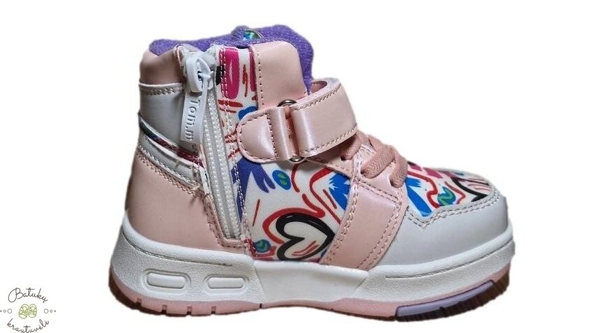 Tom.m aulinukai su žvaigždės aplikacija (21-26) Pink 2 Tom.m aulinukai su žvaigždės aplikacija (21-26) Pink 2