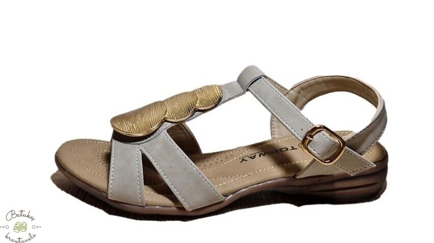 TOPWAY moteriškos basutės (36-41) Beige 2