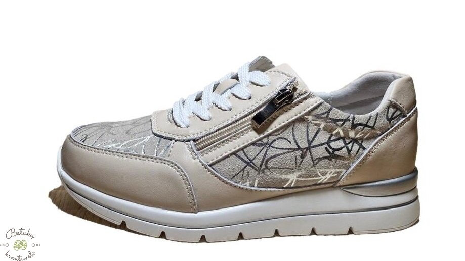 TOPWAY moteriški odiniai laisvalaikio batai (36-41) Beige 2 TOPWAY moteriški odiniai laisvalaikio batai (36-41) Beige 2