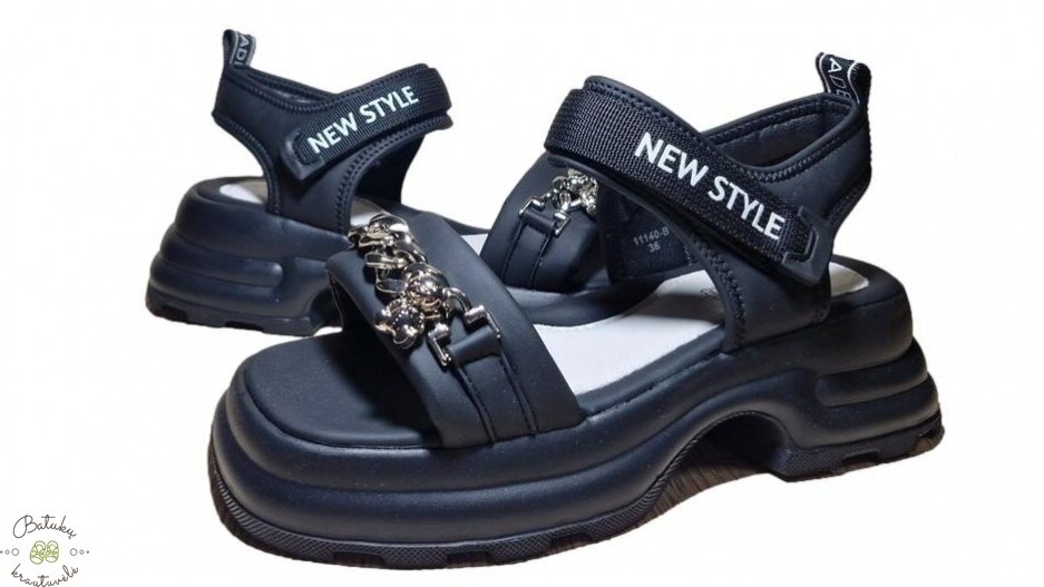 Tom.m basutės "NEW STYLE" (35-39) Black 1