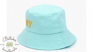 Vaikiška skrybėlaitė "NY", Light blue 1 Vaikiška skrybėlaitė "NY", Light blue 1