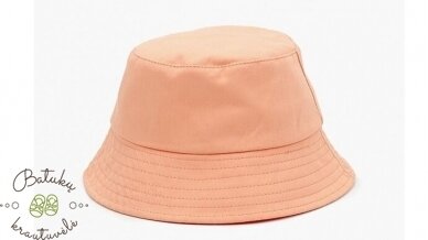 Vaikiška skrybėlaitė "NY", Peach 1 Vaikiška skrybėlaitė "NY", Peach 1