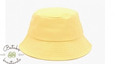 Vaikiška skrybėlaitė "NY", Yellow 2 Vaikiška skrybėlaitė "NY", Yellow 2