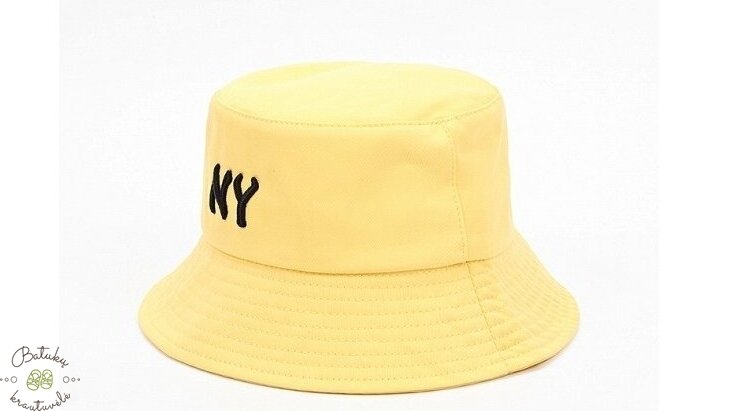 Vaikiška skrybėlaitė "NY", Yellow 1 Vaikiška skrybėlaitė "NY", Yellow 1