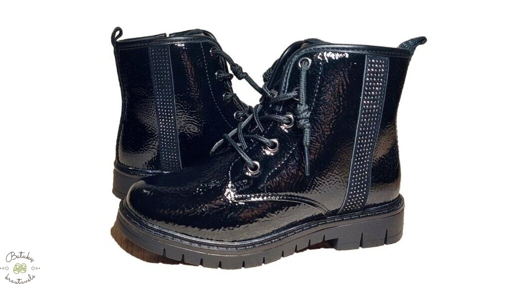 Weestep aulinukai su blizgia juostele (27-32) Black 1 Weestep aulinukai su blizgia juostele (27-32) Black 1
