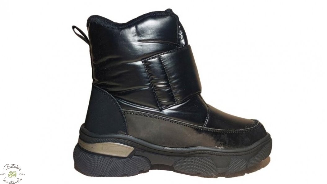 Weestep sniego batai su plačiu lipuku (32-37) Black 3 Weestep sniego batai su plačiu lipuku (32-37) Black 3