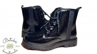Weestep aulinukai su blizgia juostele (27-32) Black 1 Weestep aulinukai su blizgia juostele (27-32) Black 1