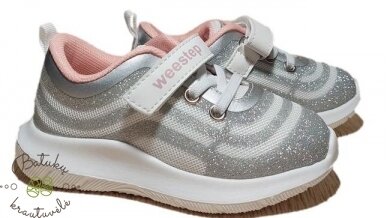 Weestep kedukai su raištelių imitacija (22-26) WHITE Weestep kedukai su raištelių imitacija (22-26) WHITE