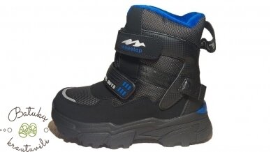 Weestep sniego batai su dviem lipukais (27-32) Black grey 2 Weestep sniego batai su dviem lipukais (27-32) Black grey 2