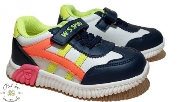 Weestep kedukai su raištelių imitacija (21-26) DARK BLUE