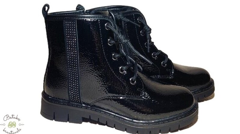 Weestep aulinukai su blizgia juostele (27-32) Black Weestep aulinukai su blizgia juostele (27-32) Black