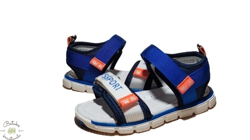 Weestep sportinio stiliaus basutės (21-26) DARK BLUE 1 Weestep sportinio stiliaus basutės (21-26) DARK BLUE 1