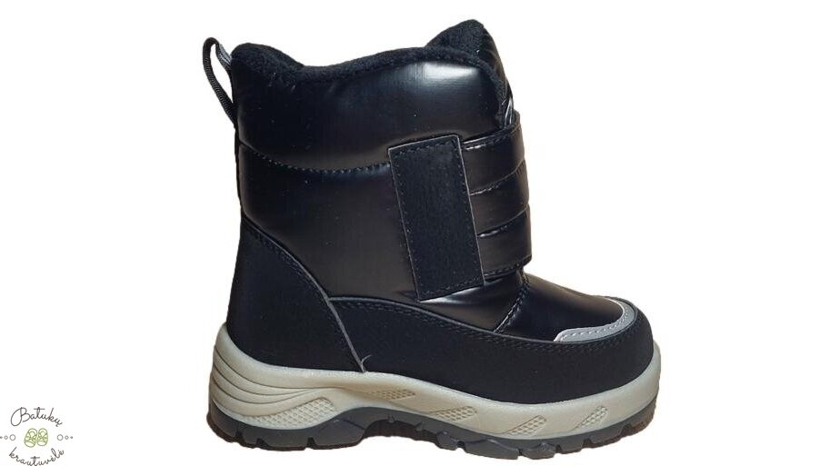 Weestep sniego batai su plačiu lipuku (22-26) Black 3 Weestep sniego batai su plačiu lipuku (22-26) Black 3